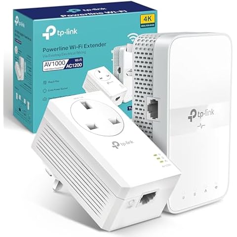 TP-Link TL-WPA7617 AV1000 Powerline WiFi Extender Cover