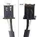 Ancable Replacement AM Antenna 2-Pin Mini Connector for Sony Compact Disc Receiver MHC-EC919iP HCD-EC919iP MHC-EC719iP HCD-EC719iP