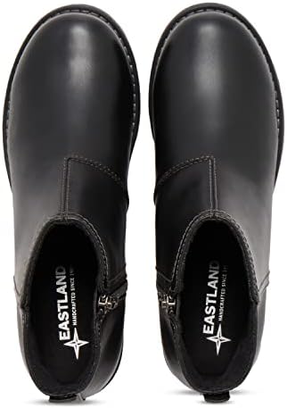 Eastland womens Juniper Chelsea Boot, Black, 9.5 US Review | Image 4
