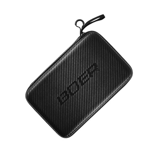 Generic 防水性と耐久性のある卓球ラケットハードケース、卓球ラケット2本と複数のボールを収納可能、スポーツアクセサリー卓球ラケットボックス、卓球収納バッグ、アウトドアスポーツポータブルバッグ、スポーツ用品卓球ラケットカバー、落下に耐久性があり、簡単で