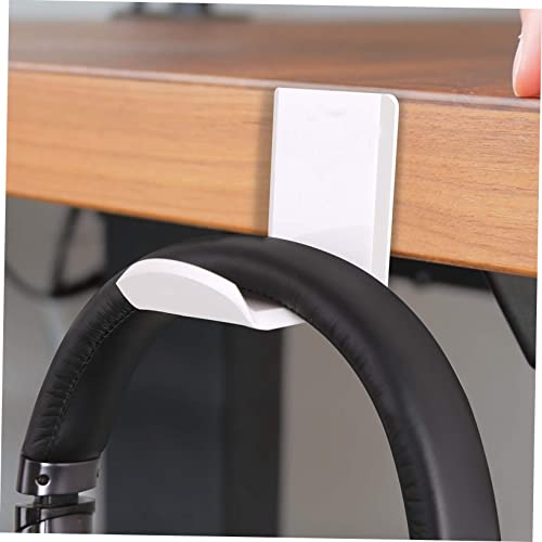 PartyKindom 2 Conjuntos De Suporte Para Fone De Ouvido Sob A Mesa Para Montagem Em Computador Cabide