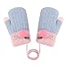 Produktbild Süße Fäustlinge Baby 2-6 jahr Cartoon Handschuhe Skihandschuhe mit Schnur Arbeitshandschuhe kinder Fingerhandschuhe Kinderhandschuhe Fausthandschuh Jungen Mädchen Winter Warme Strickhandschuhe