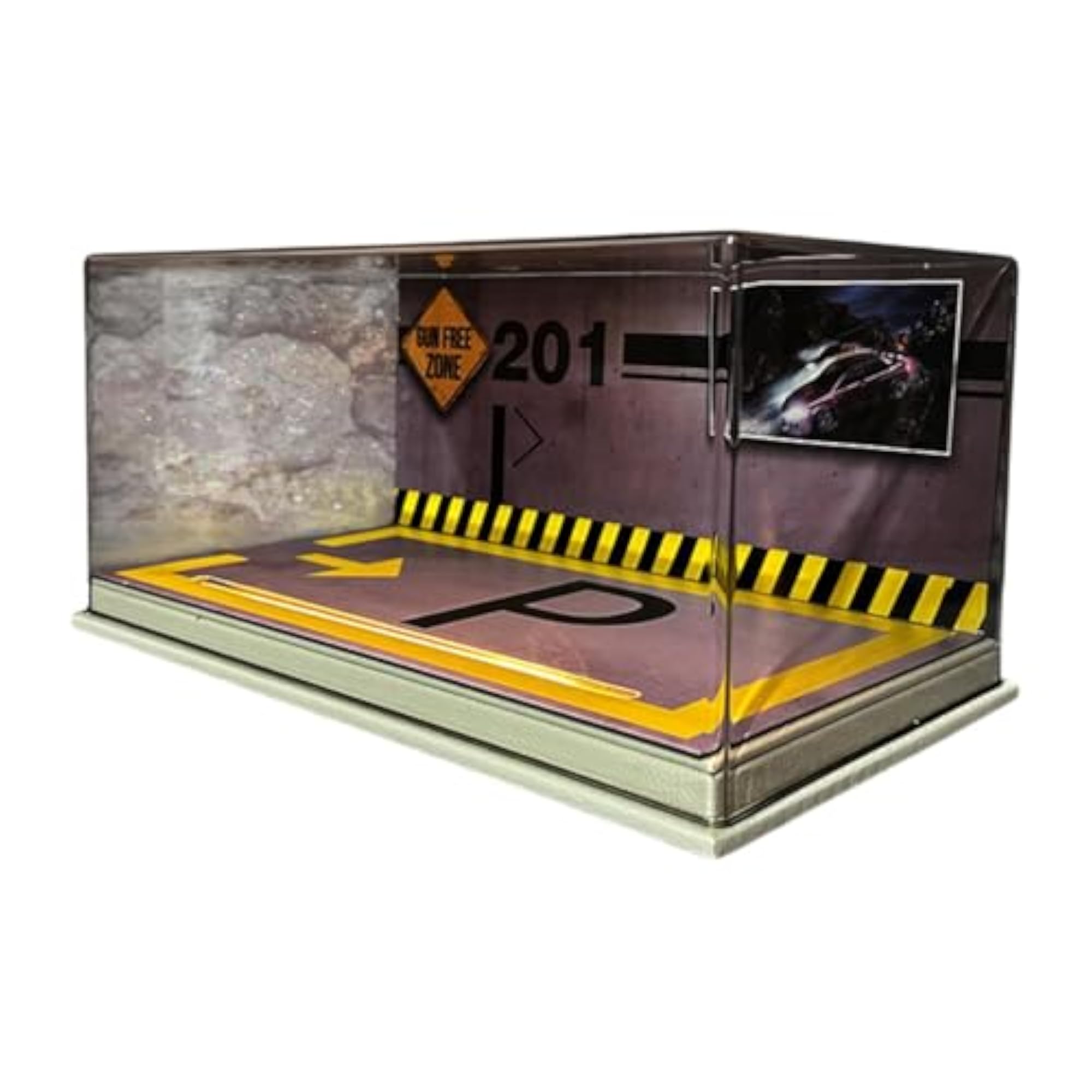 Diecast Car Display Case for Model Collectors, Gift Idea