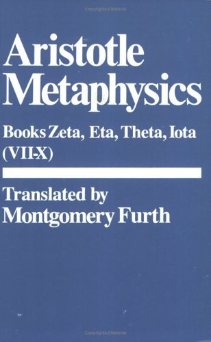 Metaphysics: (Bks. 7–10) (Hackett Classics)