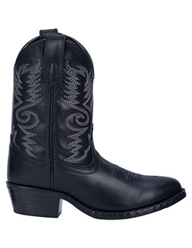 Dan Post Western Boots Boys Bandito 8" Shaft 3 Child Black DPC29802