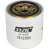XYZIL Oil Filter 7012303 Compatible with Bobcat S510 S530 S550 S570 S590 T550 T590 E32 E35 E42 E45