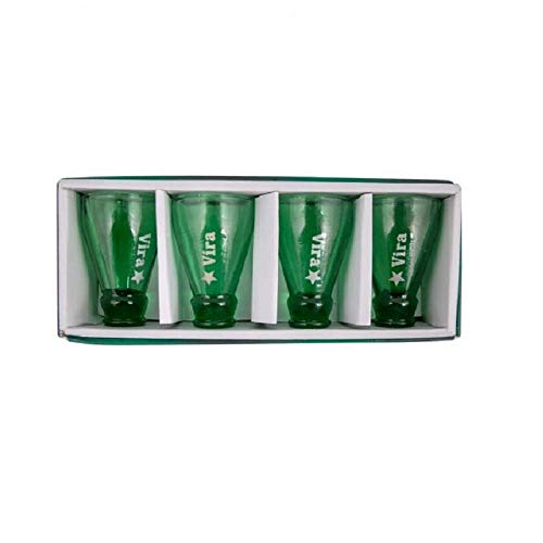 Conjunto Copo Vira Shot Garrafa 35ml Uatt