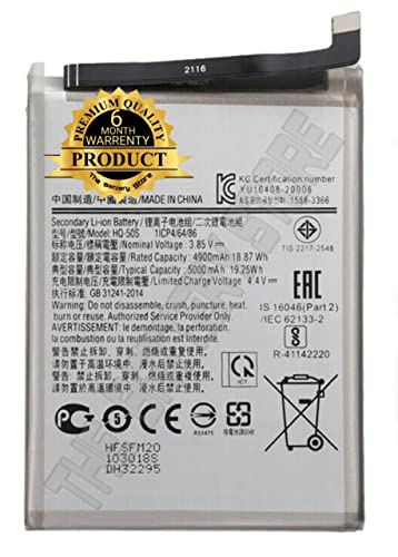 Image of THE BATTERY STORE Original HQ-50S Battery for Samsung M02S /HQ50S /A02S /M025 /F025 Battery with 6 Month Warranty (for Samsung M02S)