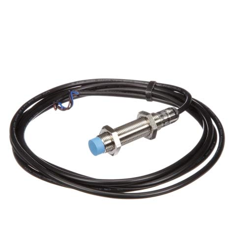 Proximity Sensor,Inductive, 8mm Range, M12 x 1 Barrel, Non-Flush, PNP,NO,