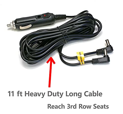 image for EDO Tech Supply EDO Tech 11 ft Car Power Cord for RCA DRC6272E DRC9728
