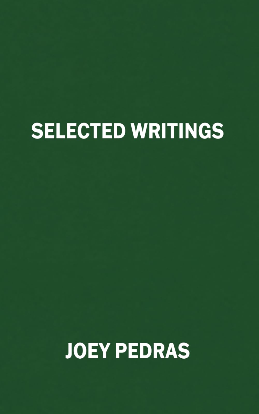 Selected Writings