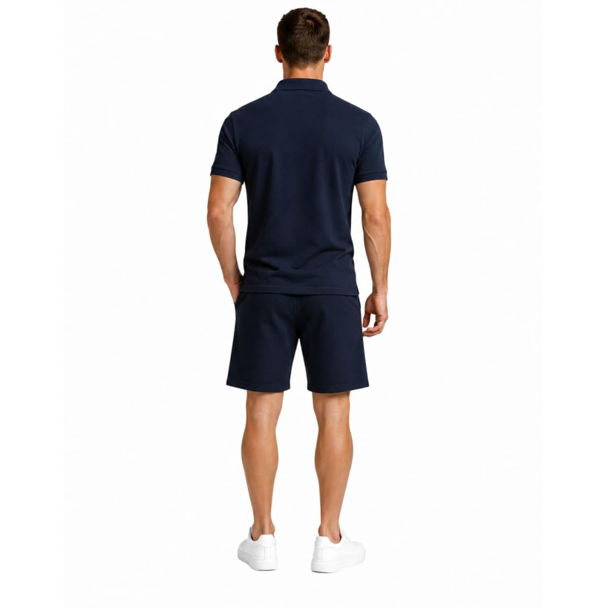 BILL TORNADE Ensemble Homme Polo & Short – Tenue Décontractée Été Confort Premium – Léger, Respirant et Élégant Ensemble Short