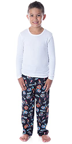 Beyblade Burst Super King Boys' Spinner Tops Allover Character Kids Sleepwear Lounge Bottoms Pajama Pants3