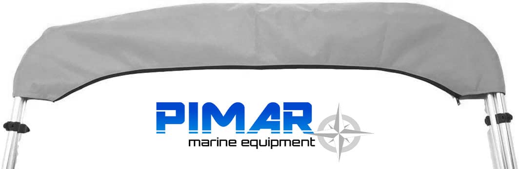 PIMAR Custodia Copri Tendalino Protezione Copertura Impermeabile Tela di Poliestere Canvas 600D Bimini Top Vari Colori Misure