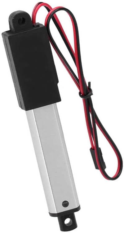 Micro Motion Actuator IP54 Mini Electric Linear Actuator DC 12V 50mm Stroke Low Noise Overcurrent Protection for Home Automation - (Speed(RPM): Thrust 90N)