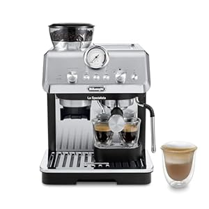 De’Longhi La Specialista Espresso Machine with Grinder, Milk Frother, 1450W, Barista Kit – Bean to Cup Coffee & Cappuccino Maker,Stainless Steel, Black