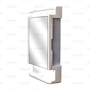 CIPLAPLAST Rich Look | Bathroom Cabinet Mirror | Bathroom Cabinet with Mirror| Bathroom Accessories | Bathroom Shelf Washroom and Wall Hanging Mirror | (White)