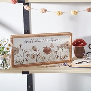 Primitives by Kathy Spread Kindness Like Wildflowers Home Decor Sign Set