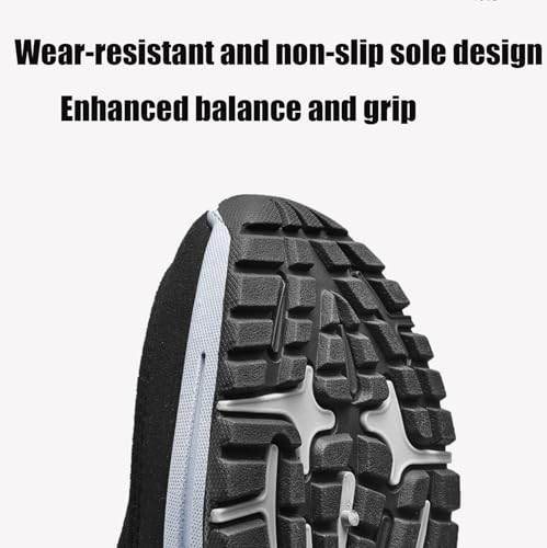 Orthowalkway Mens Shoes, Men's Arch Support Slip-on Canvas Loafers, Casual Orthopedic Sneakers Flats Walking Boat Shoes2