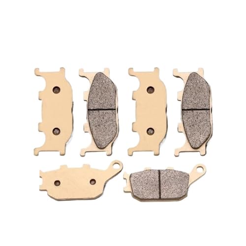 Plaquettes de frein moto FZ6 XJ6 anti-sifflement pour éliminer les vibrations