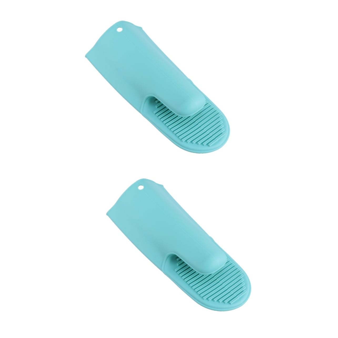 OKUMEYR 2pcs Oven Mitts Barbecue Grill Gloves Ampule Opener Mittens Usa Microwave Oven Cooking Pinch Mitts Oven Glove Kitchen Oven Holders Vial Opener Vial Snapper Inner Cotton Green