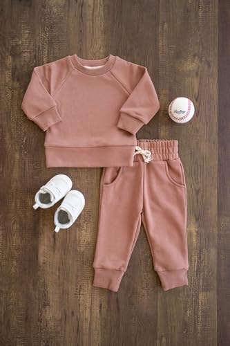 Fall Outfits for Kids and Toddler | Long Sleeve Top and Long Pants Set Baby Sweatsuits4