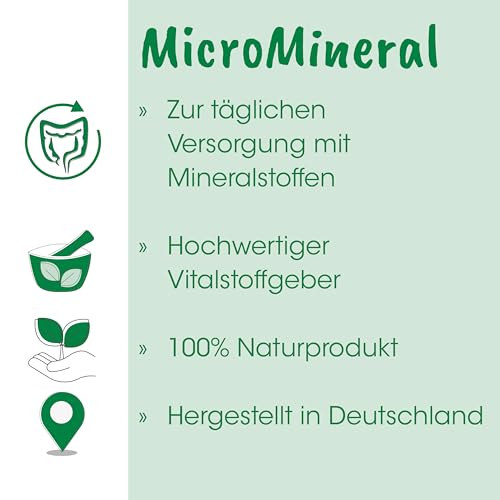 cdVet MicroMineral Hund & Katze 1000g - Nahrungsergänzung für Haustiere mit Mineralstoffen und Spurenelementen wie Magnesium und Calcium sowie Vitaminen