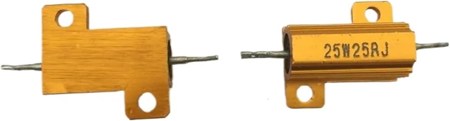 0.01R Ohm- 50K Ohm 25W Watt Power Metal Shell Case Wirewound Resistor(3R(保健品))