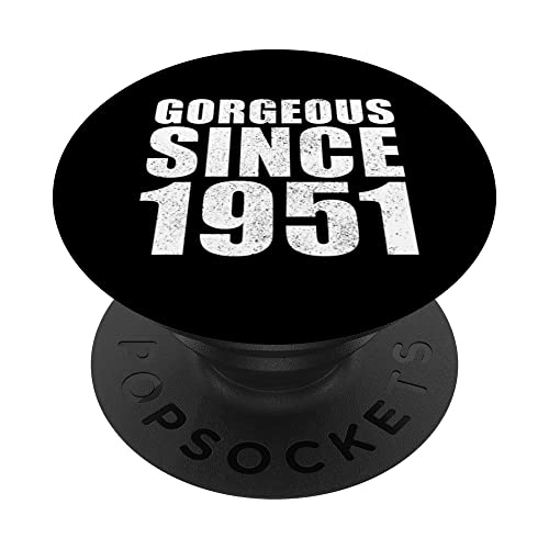 1951 Cumpleaños hombres mujeres hermosa desde 1951 retro PopSockets PopGrip Intercambiable