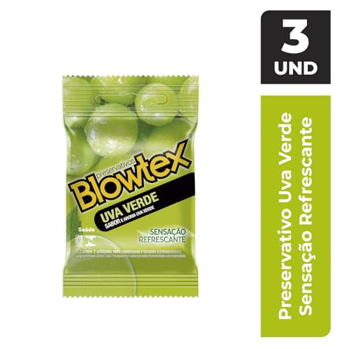 Blowtex Uva Verde com 03 unidades