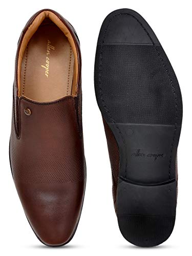 Image of Allen Cooper Leather Formal Shoes for Men