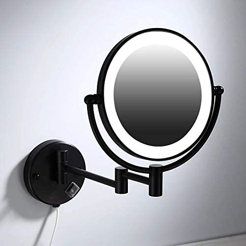Amazon.com - Makeup Mirror Makeup Mirror Black Painting LED Wall  