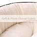 Love's cabin Round Donut Cat and Dog Cushion Bed, 20in Pet Bed...