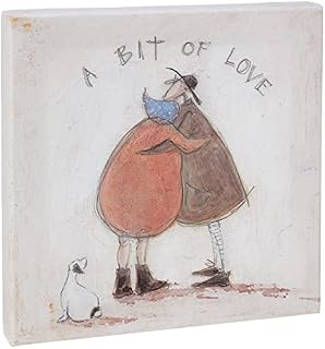 Sam Toft WDC91670 (A Bit of Love) 30 x 30cm Canvas