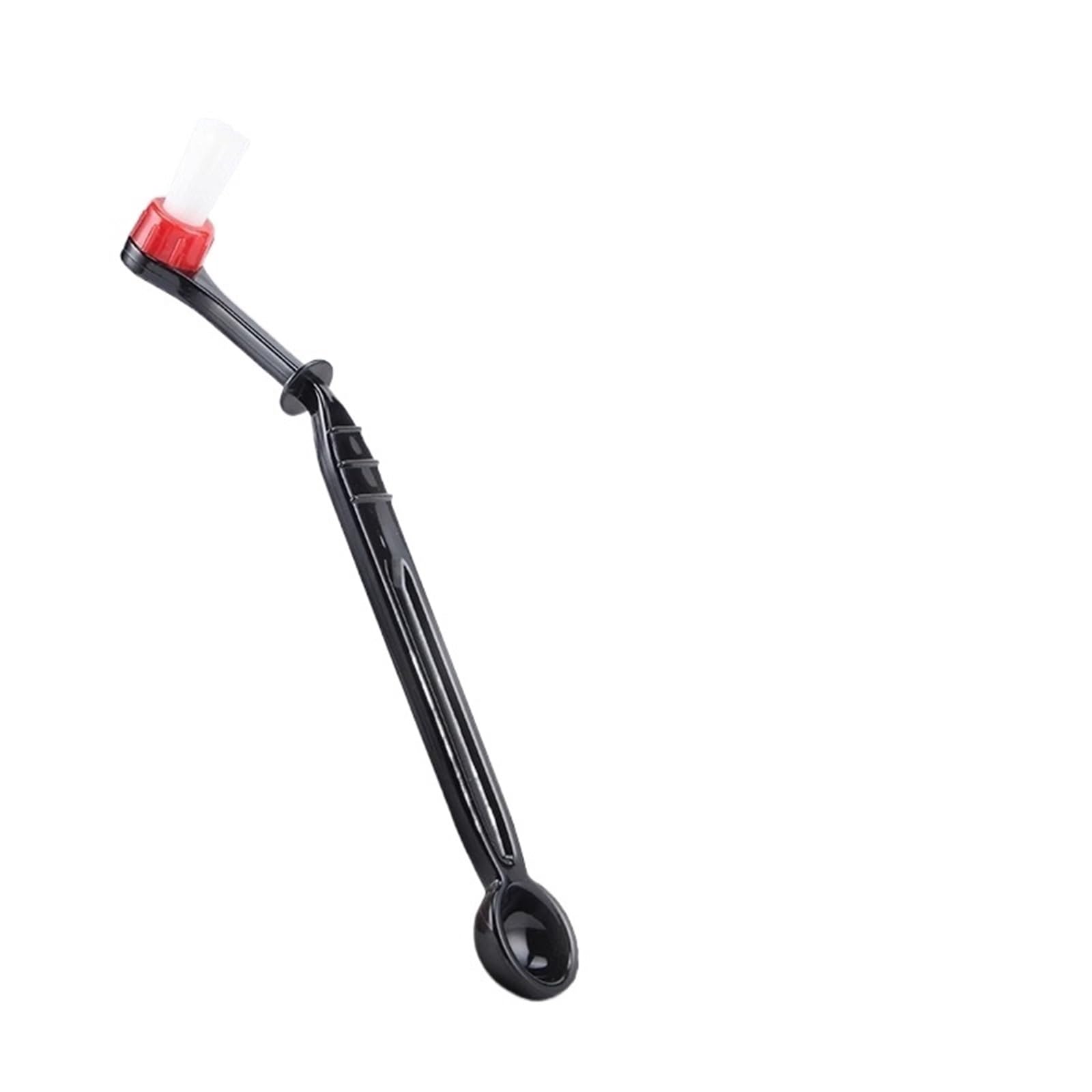 Coffee Machine Cleaning Brush, Plastic Long Handle, Detachable And Replaceable Flushing Brush Head, Coffee Machine Brush 1 Psc(Clean brush head)