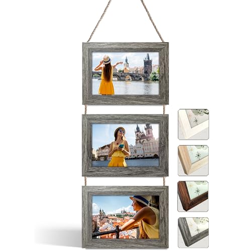 NEOWS Bilderrahmen Collage für Mehrere Bilder - Dekorative Bilderrahmenset...