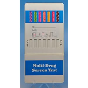 12 Panel Dip Card Test Kit, Pack of 100 Units, FDA Cleared, CLIA Waived and OTC Approved
