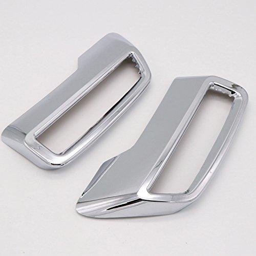 per 3008 5008 2017-2021 Allure Terminale di scarico Tubo di scappamento finale/deflettore di scarico in plastica abs lucido 2 pezzi