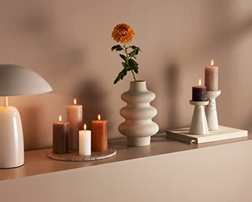 BOLSIUS - Candela rustica a colonna - marrone