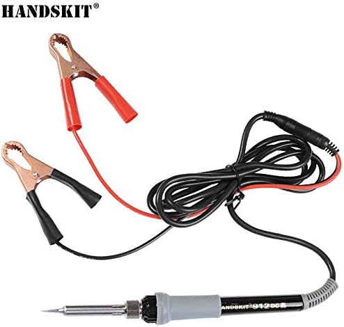 Soldering 12V 35W AC Electric Soldering Iron Internal Heat Welding Car Battery Low Voltage Power for Power Failure Emergency Incident - (Color: 12ABC C, Plug Type: AU)