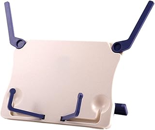 SAFIGLE Adjustable Music Stand White Folding for Desk Book Holder Portable Music Holder for Guitar