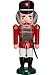 Produktbild Nussknacker "Polizist" ca. 35 cm in rot