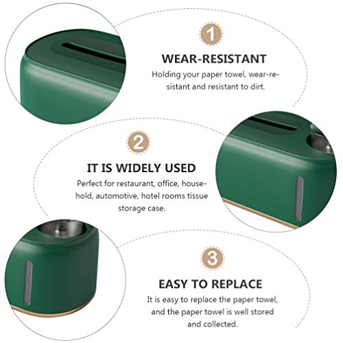 Cabilock Caixa de Armazenamento de LenÃ§os de Papel Dispensador de LenÃ§os de Papel Umidificadores d