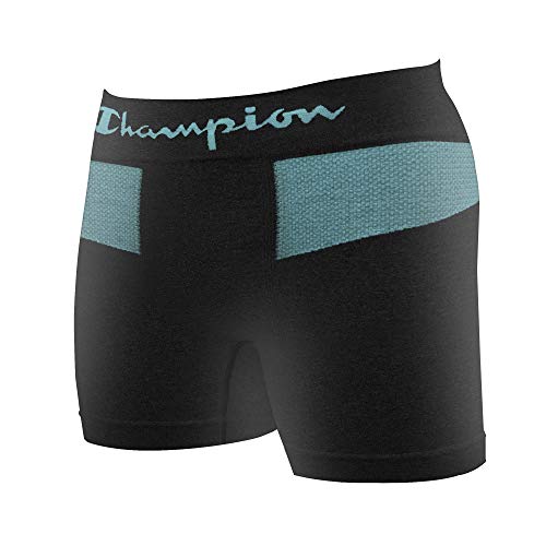 Cueca Boxer Sem Costura, Champion, Masculino, Preto, M