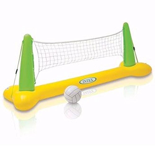 Intex 56508 - Rete pallavolo gonfiabile gigante da piscina con palla !