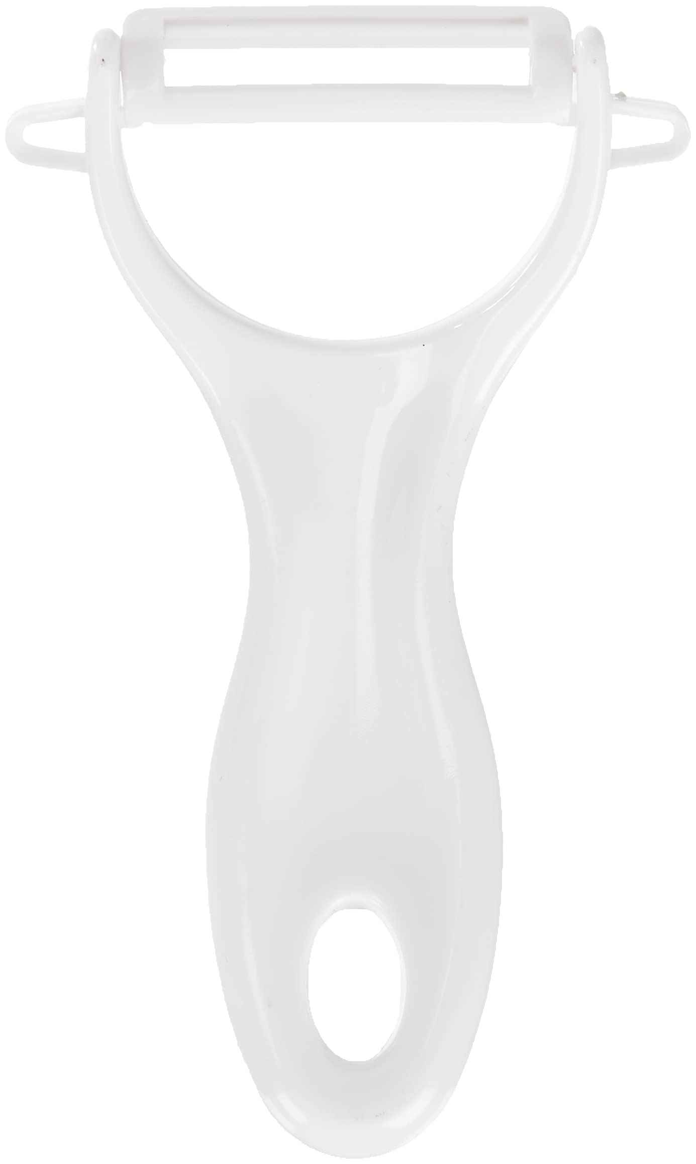 FACKELMANN Fackemann Ceramic Peeler 13 cm Plastic Green/White Approx.