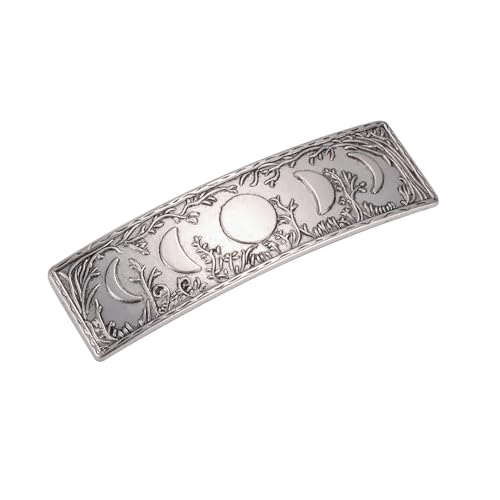 Amaxer Moon Phase Hair Accessories - Night Sky French Barrettes And Styling Clips cover