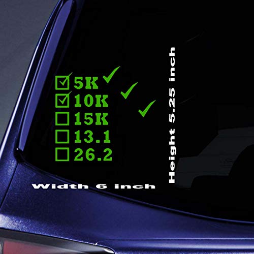 Runner Resume 5k 10k 15k 13.1 26.2 Marathon List Checkmark