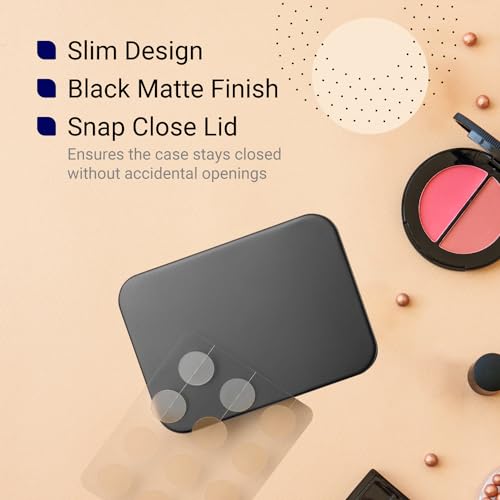 IMPRESA Pacote com 2 - Case para Mighty Patch Acne Dots - Adesivos de Espinhas com Espelho - Adesivo