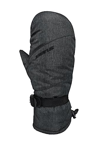Seirus Men's Heatwave Fleck Mitt Black/Heather LG